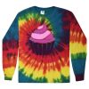 Unisex Tie-Dyed Long Sleeve T-Shirt Thumbnail