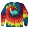 Unisex Tie-Dyed Long Sleeve T-Shirt Thumbnail