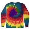 Unisex Tie-Dyed Long Sleeve T-Shirt Thumbnail