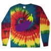 Unisex Tie-Dyed Long Sleeve T-Shirt Thumbnail