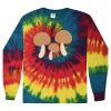 Unisex Tie-Dyed Long Sleeve T-Shirt Thumbnail