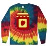 Unisex Tie-Dyed Long Sleeve T-Shirt Thumbnail