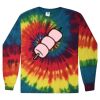 Unisex Tie-Dyed Long Sleeve T-Shirt Thumbnail