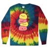 Unisex Tie-Dyed Long Sleeve T-Shirt Thumbnail