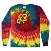 Unisex Tie-Dyed Long Sleeve T-Shirt Thumbnail