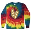 Unisex Tie-Dyed Long Sleeve T-Shirt Thumbnail