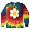 Unisex Tie-Dyed Long Sleeve T-Shirt Thumbnail