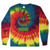 Unisex Tie-Dyed Long Sleeve T-Shirt Thumbnail
