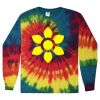 Unisex Tie-Dyed Long Sleeve T-Shirt Thumbnail