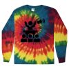 Unisex Tie-Dyed Long Sleeve T-Shirt Thumbnail