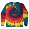 Unisex Tie-Dyed Long Sleeve T-Shirt Thumbnail