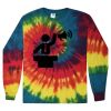 Unisex Tie-Dyed Long Sleeve T-Shirt Thumbnail