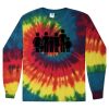 Unisex Tie-Dyed Long Sleeve T-Shirt Thumbnail