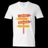 Unisex Softstyle® V-Neck T-Shirt Thumbnail