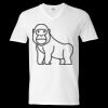Unisex Softstyle® V-Neck T-Shirt Thumbnail