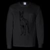 Unisex Ultra Cotton® Long Sleeve Pocket T-Shirt Thumbnail