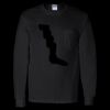 Unisex Ultra Cotton® Long Sleeve Pocket T-Shirt Thumbnail