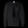 Unisex Ultra Cotton® Long Sleeve Pocket T-Shirt Thumbnail
