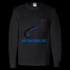 Unisex Ultra Cotton® Long Sleeve Pocket T-Shirt Thumbnail