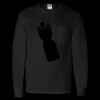 Unisex Ultra Cotton® Long Sleeve Pocket T-Shirt Thumbnail