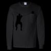 Unisex Ultra Cotton® Long Sleeve Pocket T-Shirt Thumbnail