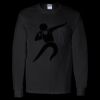 Unisex Ultra Cotton® Long Sleeve Pocket T-Shirt Thumbnail