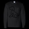 Unisex Ultra Cotton® Long Sleeve Pocket T-Shirt Thumbnail