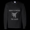 Unisex Ultra Cotton® Long Sleeve Pocket T-Shirt Thumbnail