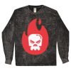 Unisex Mineral Wash Long Sleeve T-Shirt Thumbnail