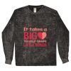 Unisex Mineral Wash Long Sleeve T-Shirt Thumbnail