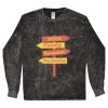 Unisex Mineral Wash Long Sleeve T-Shirt Thumbnail