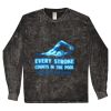 Unisex Mineral Wash Long Sleeve T-Shirt Thumbnail
