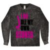 Unisex Mineral Wash Long Sleeve T-Shirt Thumbnail