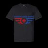 Unisex DryBlend® Pocket T-Shirt Thumbnail
